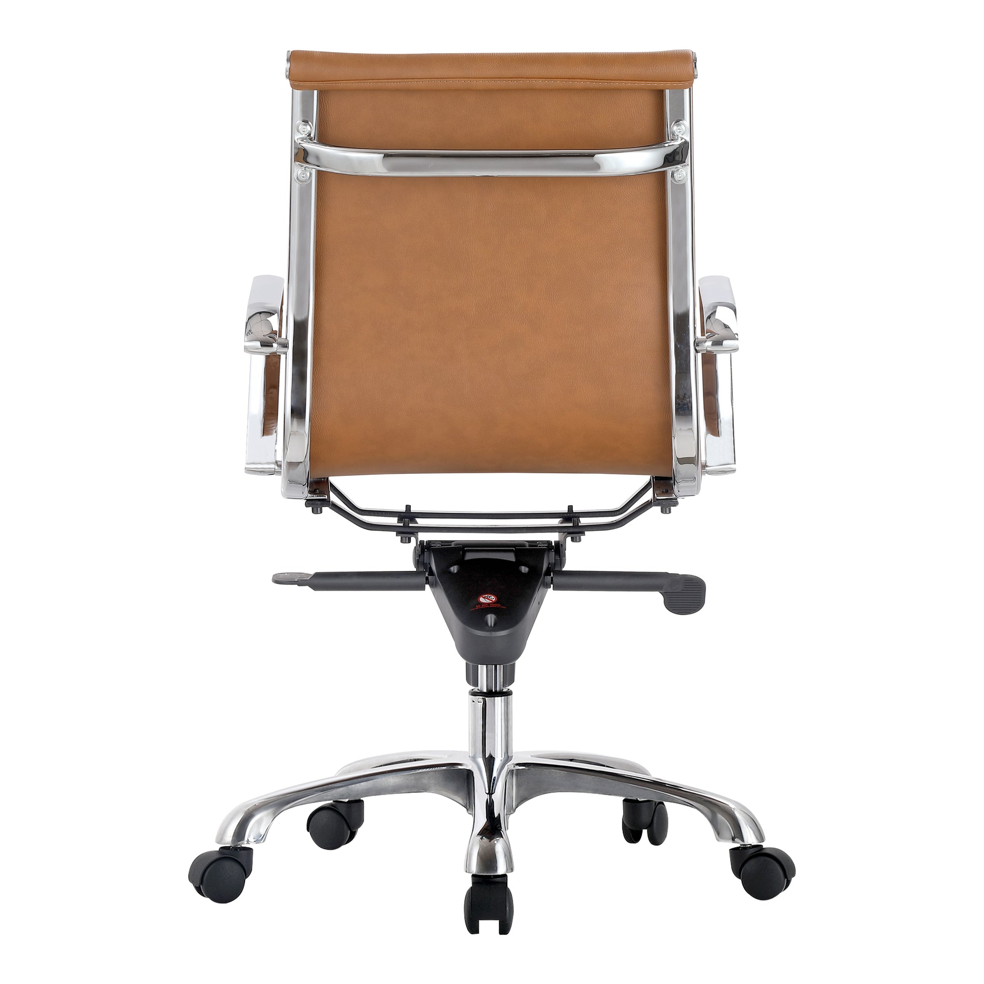 OMEGA SWIVEL OFFICE CHAIR LOW BACK TAN | Modishstore | Office Chairs-4