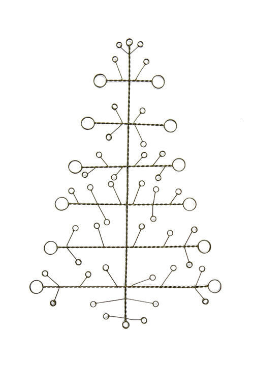 Vagabond Vintage Tree Wire Card Holder | Modishstore | Holiday-2