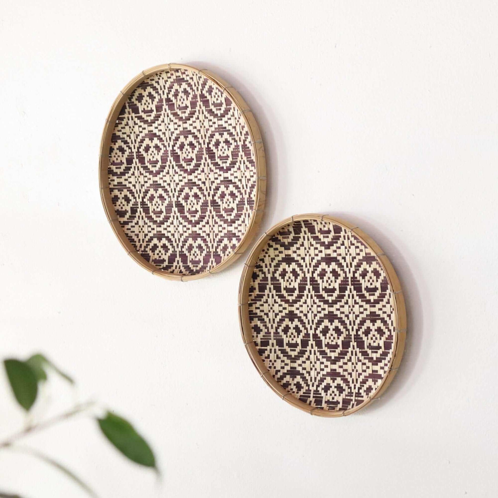 A Ti Ya - Wall Art DeCor Hanging Set Of 2 By Thaihome | Wall Decor | Modishstore - 4