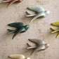 Kalalou Ceramic Swallows - Set Of 6-2