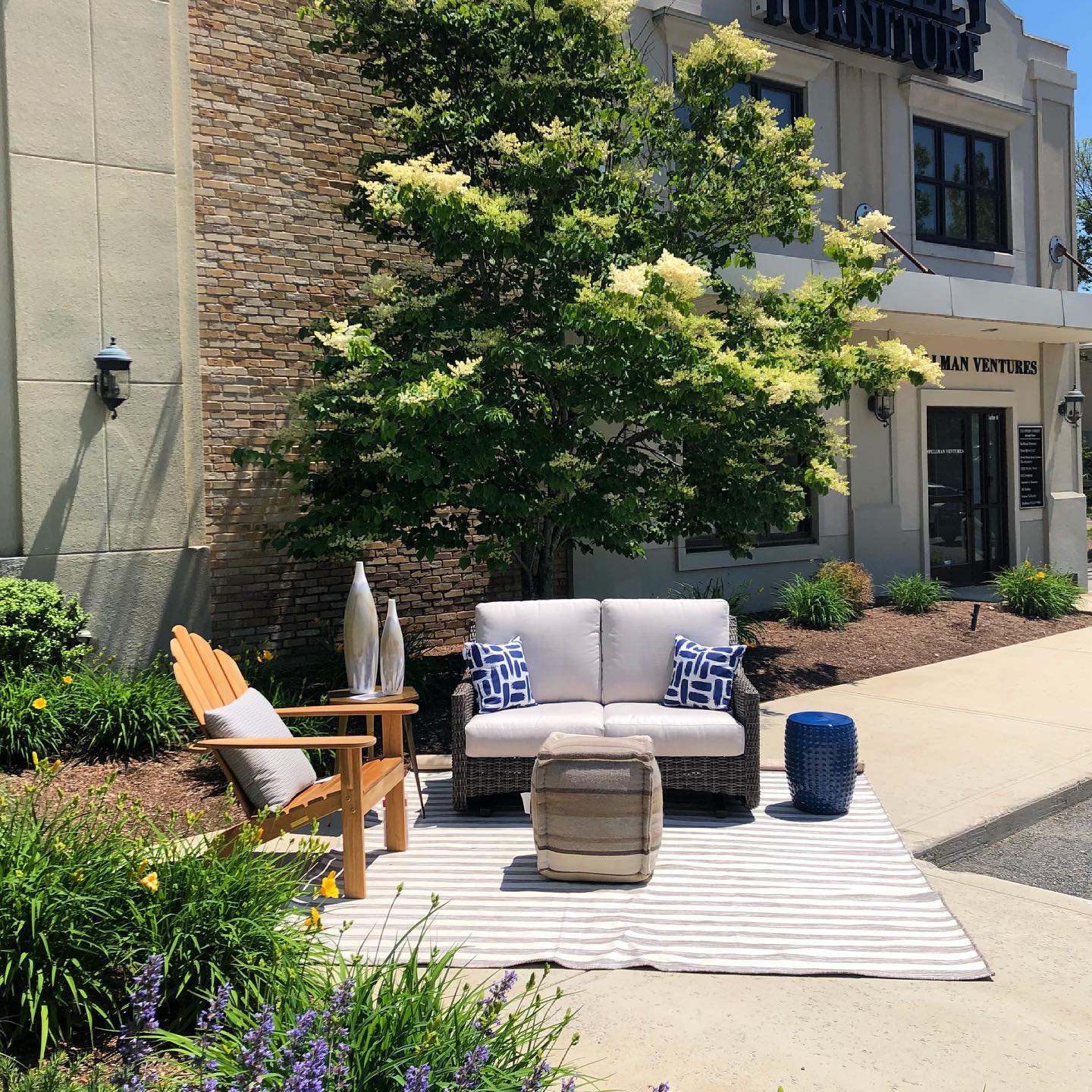 Surya Garden Stool - CDE-002 | Outdoor Stools & Benches | Modishstore