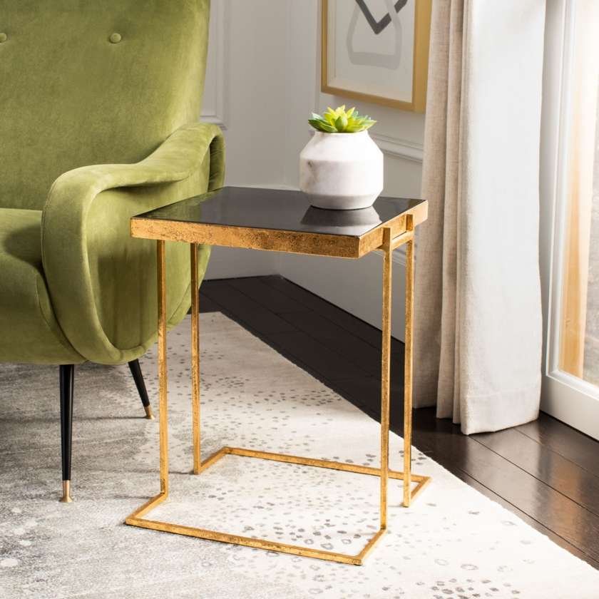 Safavieh Amarylis Greek Key Side Table | Side Tables | Modishstore - 2