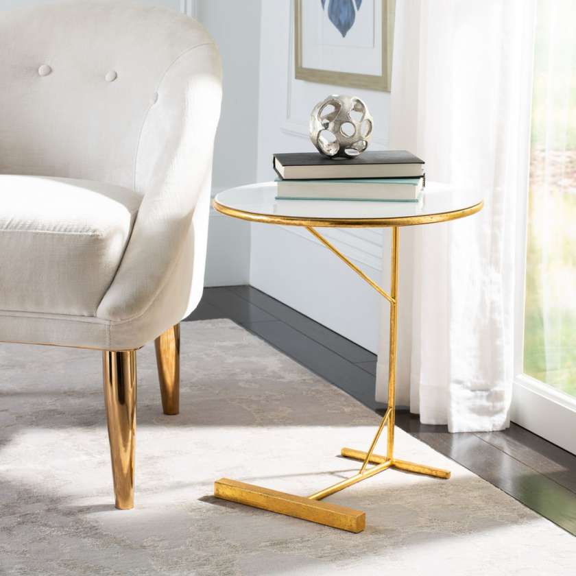 Safavieh Sionne Round C Table | Cocktail Table | Modishstore - 5