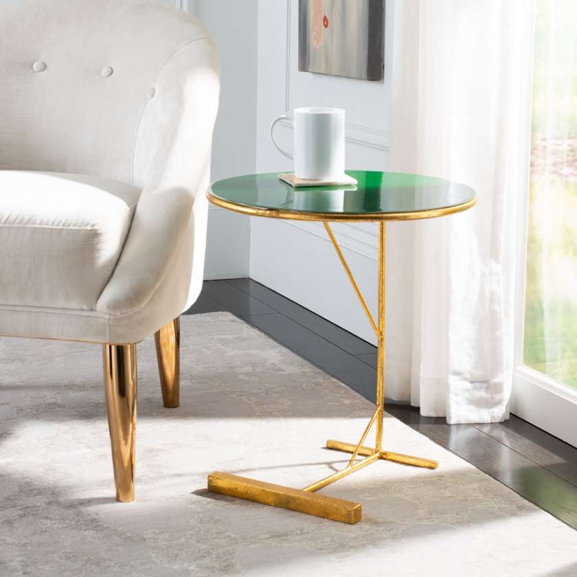 Safavieh Sionne Round C Table | Cocktail Table | Modishstore - 8