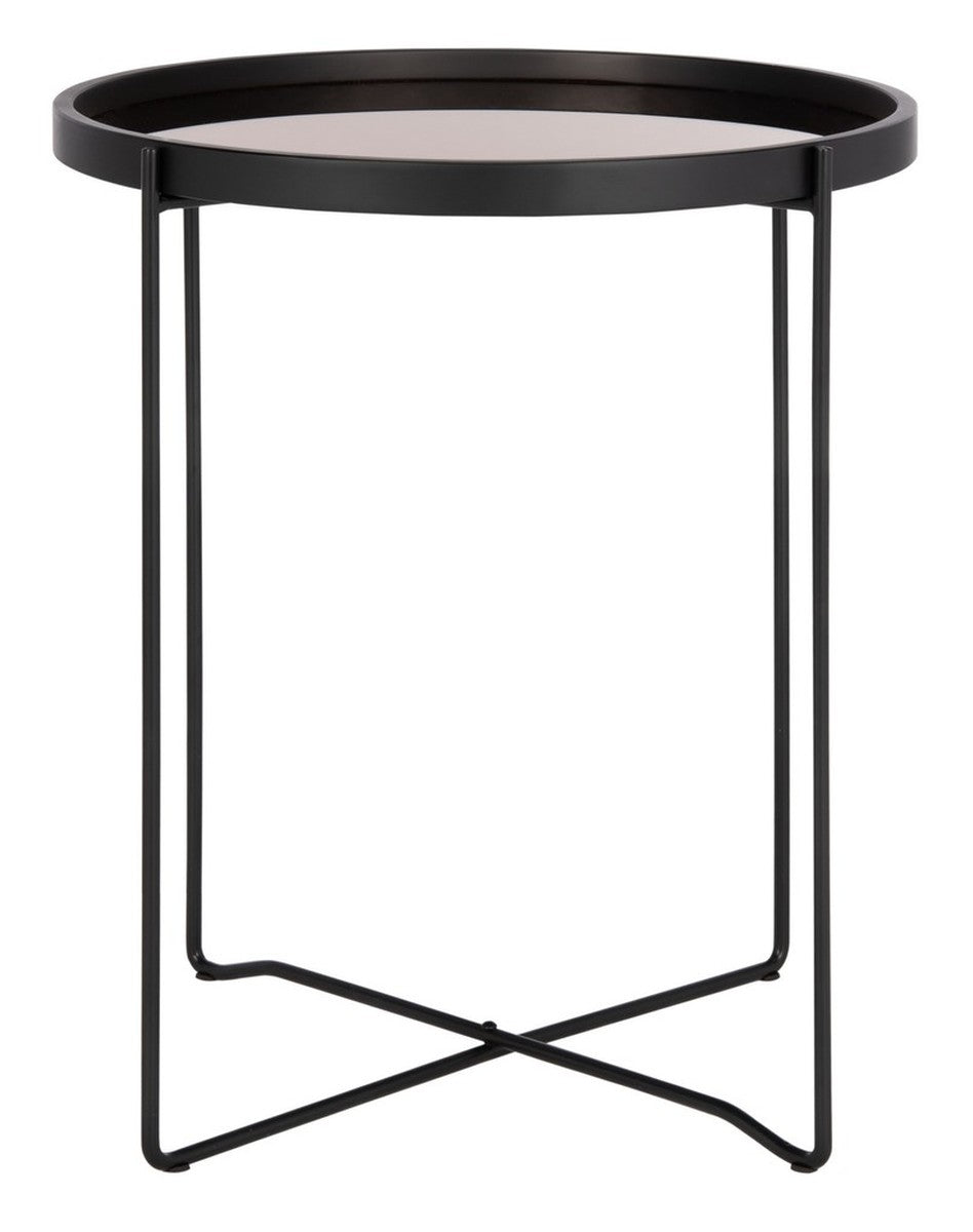 Safavieh Ruby Small Round Tray Top Accent Table | Accent Tables |  Modishstore 
