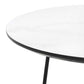 Safavieh Avani Round Side Table - White | Side Tables | Modishstore - 2