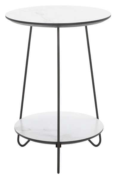 Safavieh Avaline Round Side Table - White | Side Tables | Modishstore