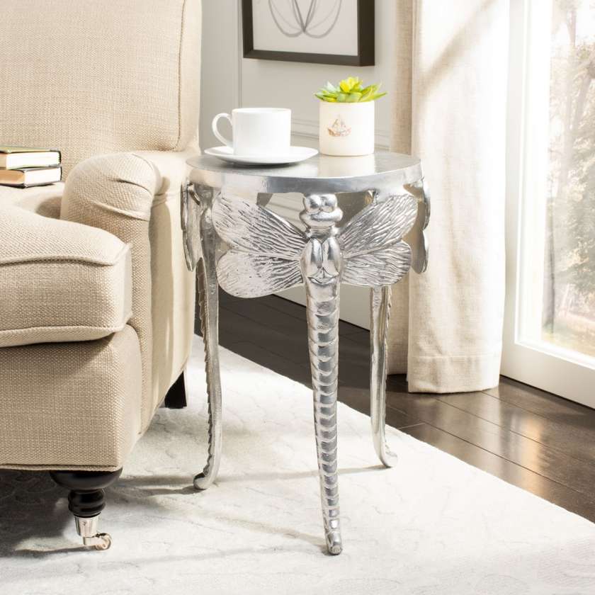 Safavieh Melika Dragonfly Legs Accent Table | Accent Tables |  Modishstore  - 2