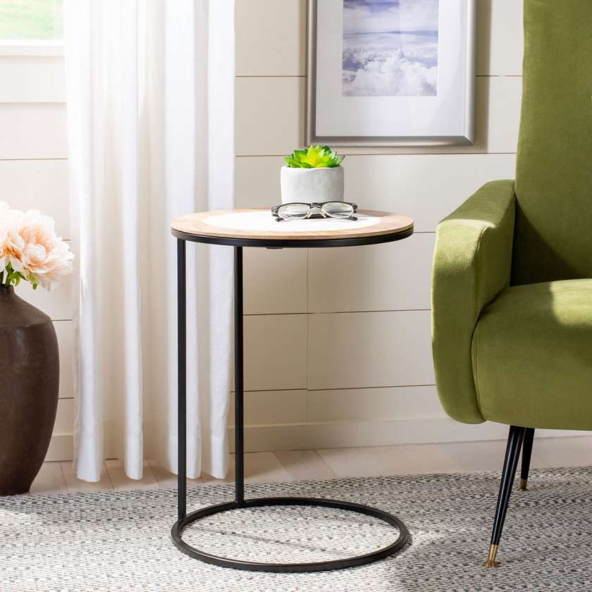 Safavieh Gemma Agate Side Table | Side Tables | Modishstore - 6