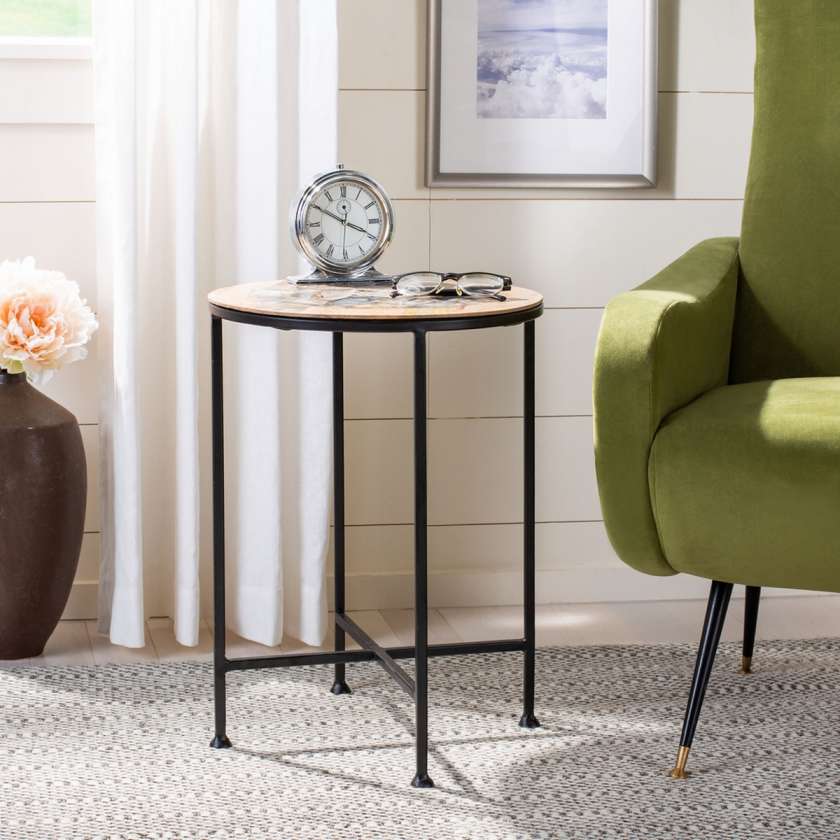 Safavieh Lumi Agate Accent Table | Accent Tables | Modishstore - 2