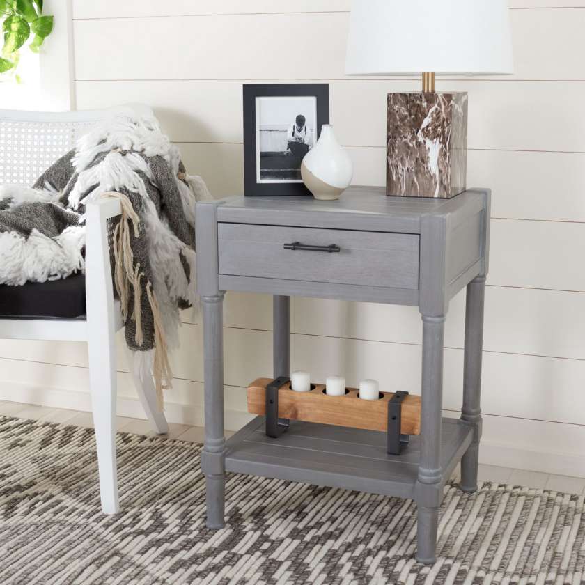 Safavieh Filbert 1Drw Accent Table | Accent Tables | Modishstore - 14