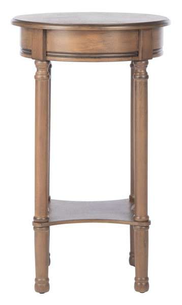 Safavieh Tinsley Round Accent Table - Brown | Accent Tables | Modishstore - 2