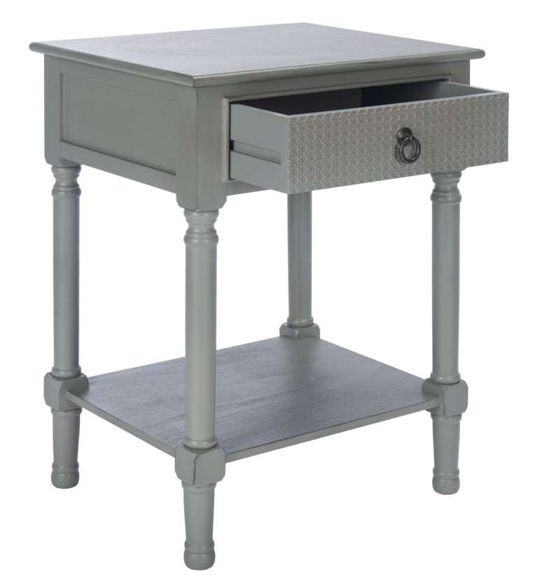 Safavieh Haines 1Drw Accent Table | Accent Tables | Modishstore - 7