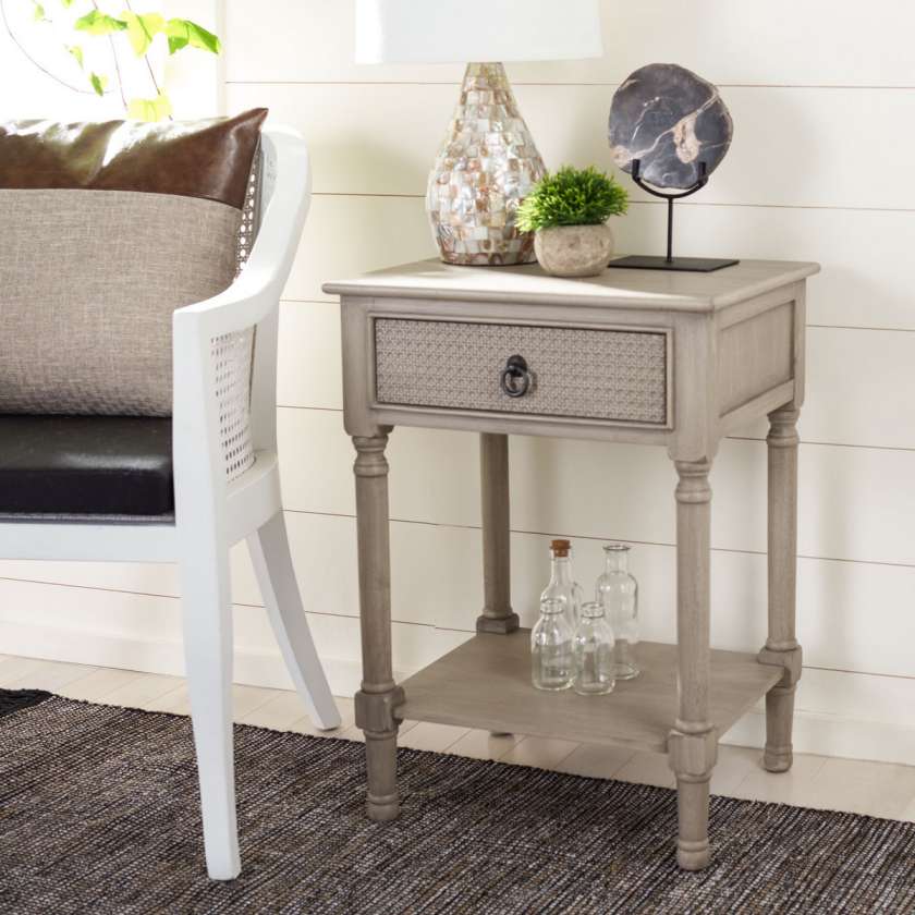Safavieh Haines 1Drw Accent Table | Accent Tables | Modishstore - 10