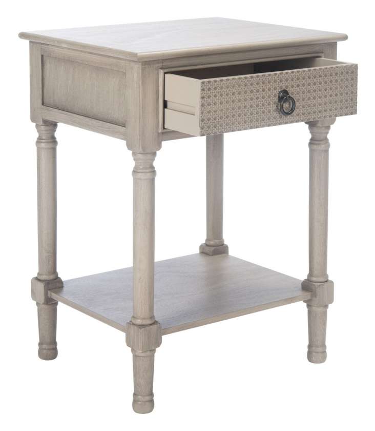 Safavieh Haines 1Drw Accent Table | Accent Tables |  Modishstore  - 9