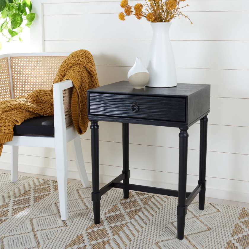 Safavieh Mabel 1Drw Accent Table | Accent Tables | Modishstore - 2