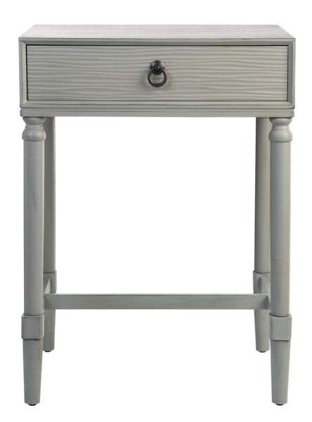 Safavieh Mabel 1Drw Accent Table - Distressed Gray | Accent Tables | Modishstore