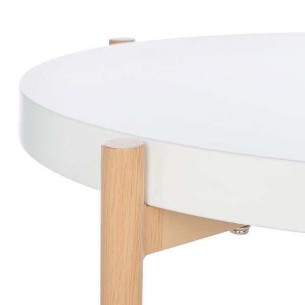 Safavieh Solara Accent Table - White | Accent Tables | Modishstore - 2