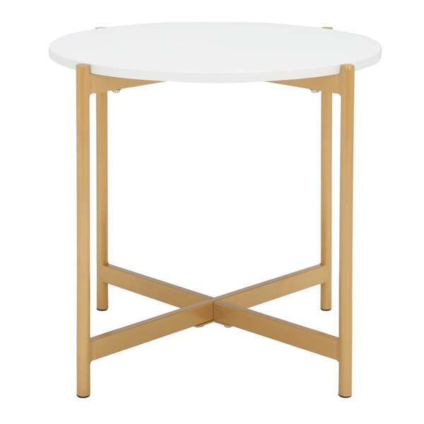 Safavieh Calina Accent Table - White | Accent Tables | Modishstore - 2