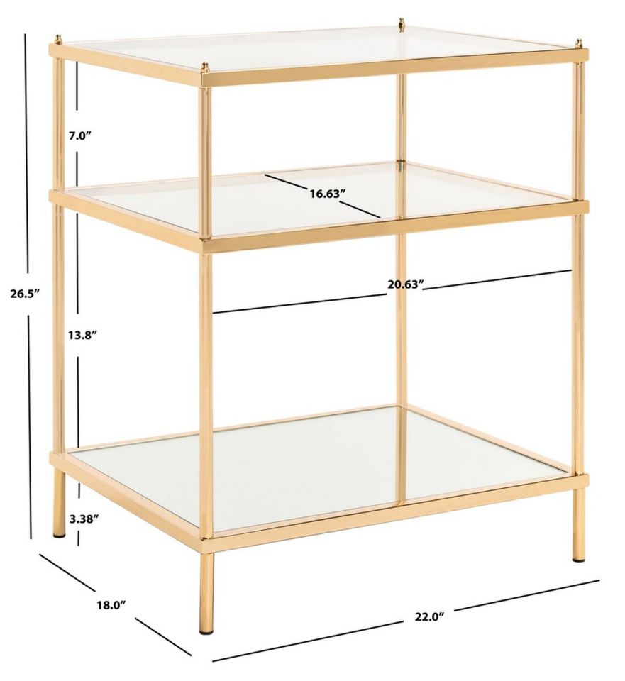 Safavieh Noelia 3 Tier Accent Table | Accent Tables | Modishstore - 3