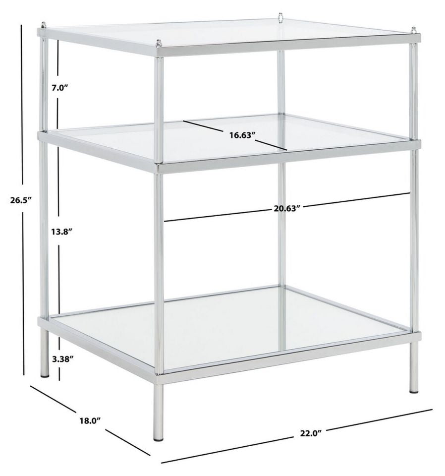 Safavieh Noelia 3 Tier Accent Table | Accent Tables | Modishstore - 8