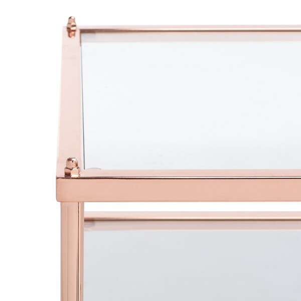 Safavieh Noelia 3 Tier Accent Table - Rose Gold | Accent Tables | Modishstore - 3