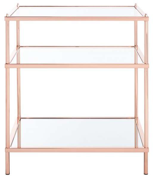 Safavieh Noelia 3 Tier Accent Table - Rose Gold | Accent Tables | Modishstore - 2