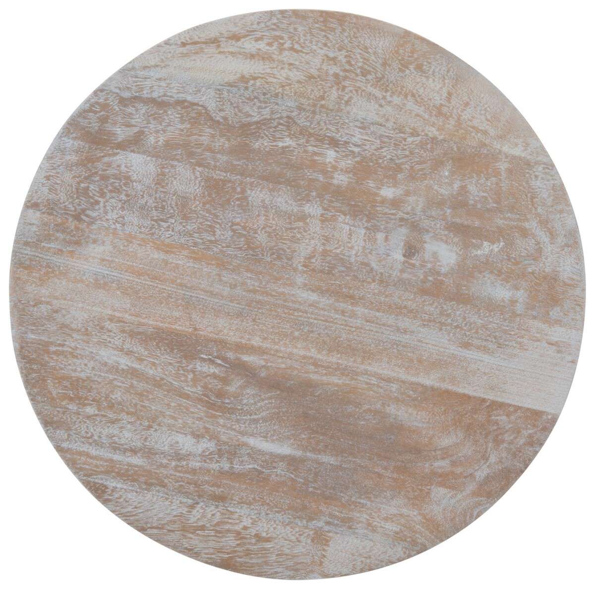 Safavieh Whent Round Accent Table - Gray White Wash | Accent Tables | Modishstore - 3