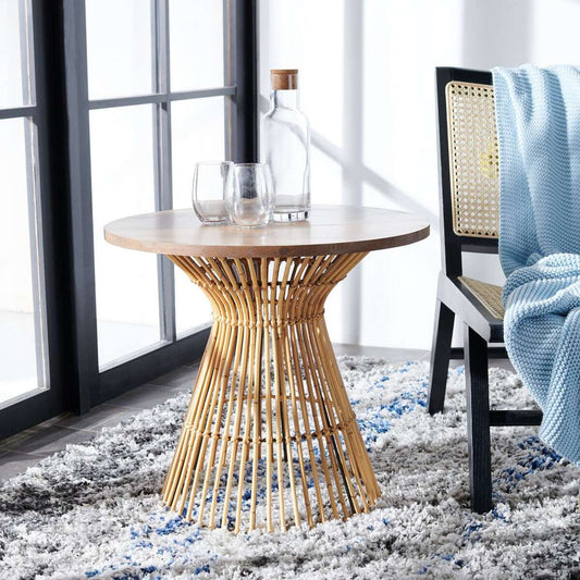 Safavieh Whent Round Accent Table - Natural | Accent Tables | Modishstore