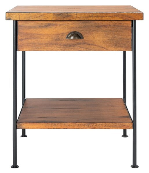 Safavieh Eris 1 Drawer 1 Shelf Accent Table | Accent Tables | Modishstore - 2