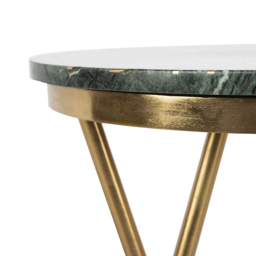 Safavieh Coletta Round Marble Accent Table | Accent Tables | Modishstore - 4