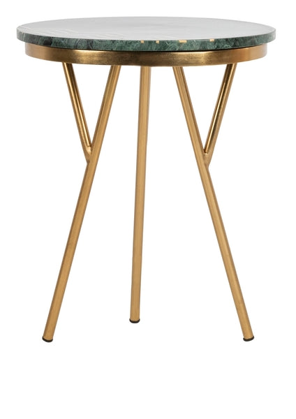 Safavieh Coletta Round Marble Accent Table | Accent Tables | Modishstore - 1