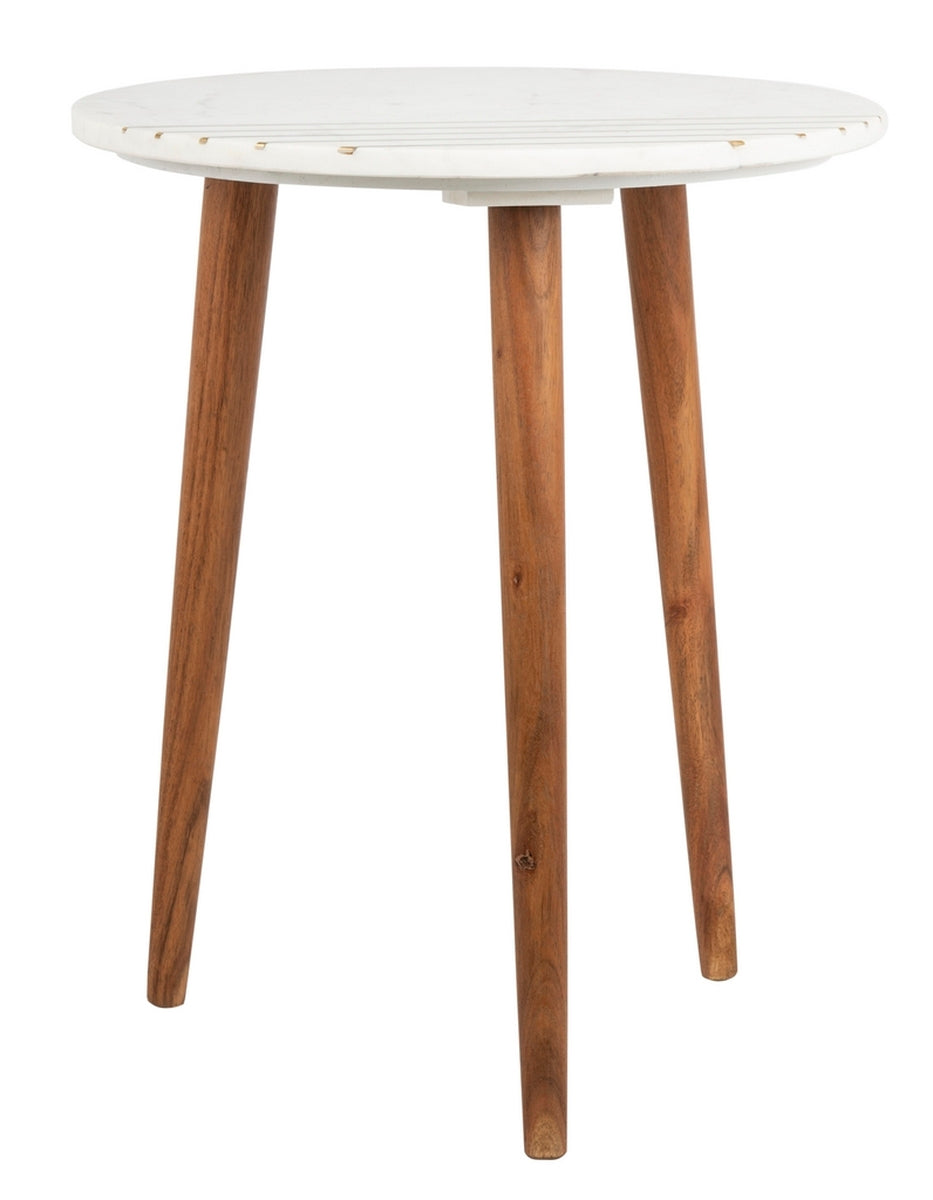 Safavieh Valerie Round Marble Accent Table | Accent Tables |  Modishstore 