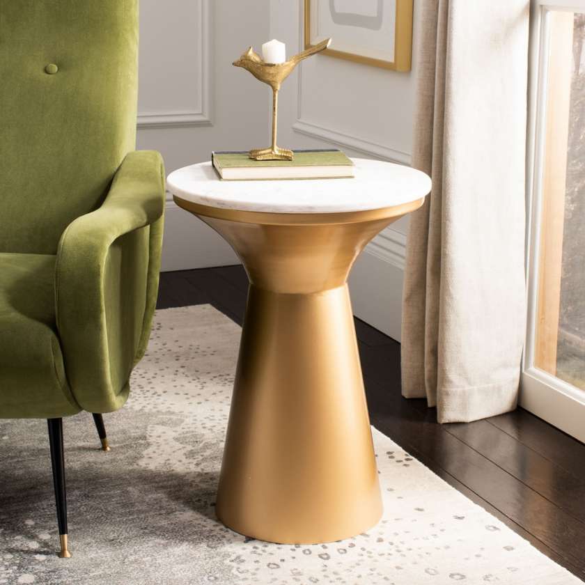 Safavieh Mila Pedestal End Table | End Tables | Modishstore - 2
