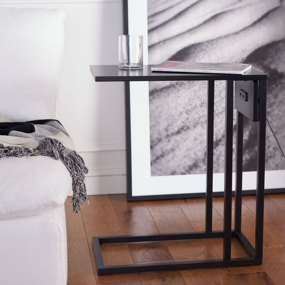 Safavieh Portland Usb Side Table | Side Tables | Modishstore - 2