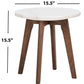 Safavieh Marini Round Marble End Table - Marble | End Tables | Modishstore - 3