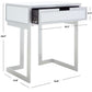 Safavieh Lilo 1 Drawer Mirrored Accent Table - Silver | Accent Tables | Modishstore - 3