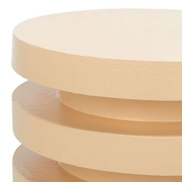 Safavieh Kaysar Accent Table - Cream | Accent Tables | Modishstore - 3