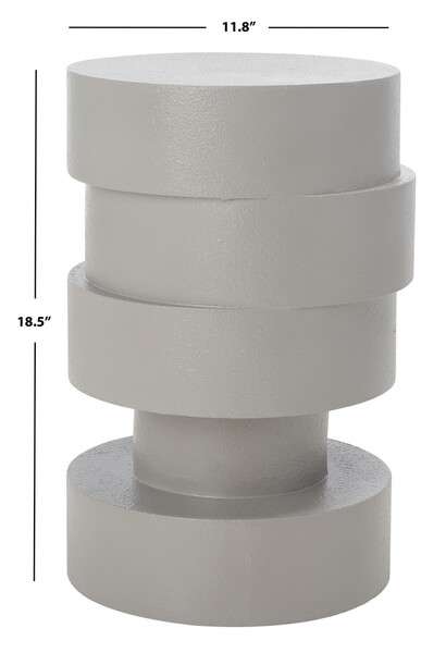 Safavieh Tyce Accent Table - Gray | Accent Tables | Modishstore - 4