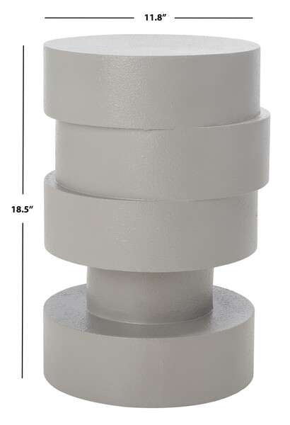 Safavieh Tyce Accent Table - Gray | Accent Tables | Modishstore - 4