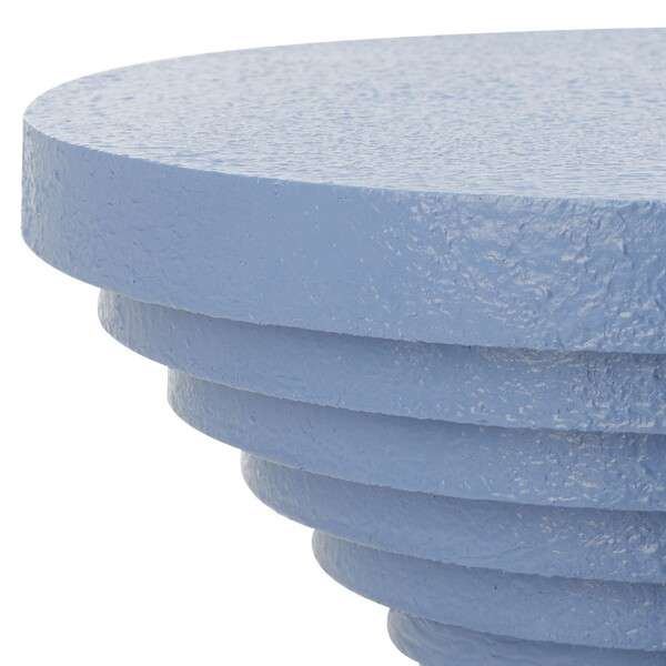 Safavieh Glynn Accent Table - Periwinkle | Accent Tables | Modishstore - 3