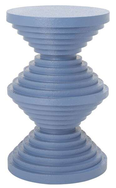 Safavieh Glynn Accent Table - Periwinkle | Accent Tables | Modishstore - 2