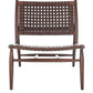 Safavieh Soleil Leather Woven Accent Chair | Accent Chairs | Modishstore - 9