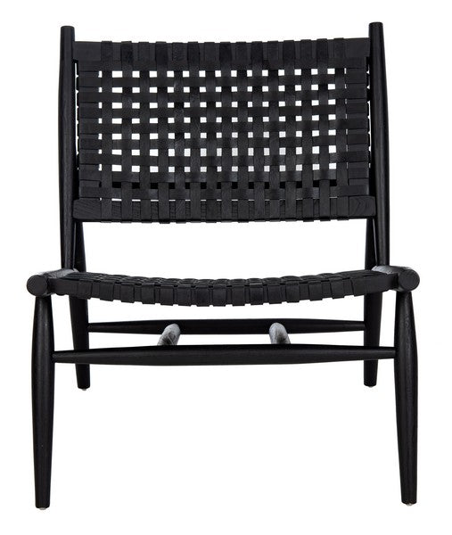 Safavieh Soleil Leather Woven Accent Chair | Accent Chairs | Modishstore - 14
