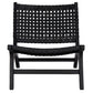 Safavieh Luna Leather Woven Accent Chair | Accent Chairs | Modishstore - 14