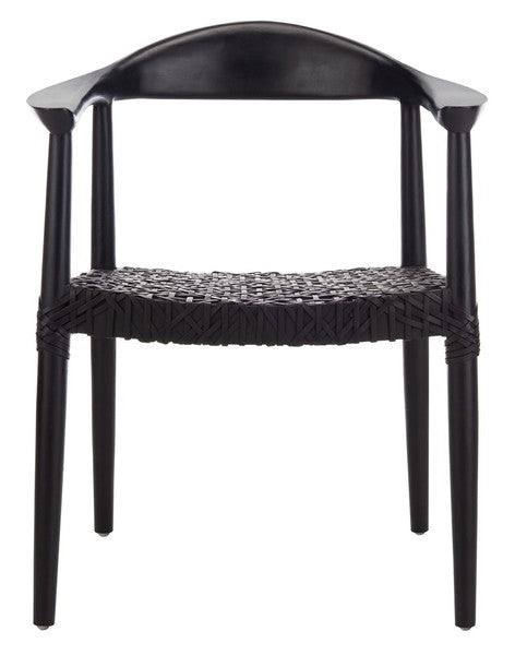 Safavieh Juneau Leather Woven Accent Chair | Accent Chairs | Modishstore - 14