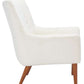Safavieh Amina Accent Chair - Cream | Accent Chairs | Modishstore - 2
