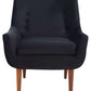 Safavieh Amina Accent Chair - Black | Accent Chairs | Modishstore