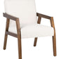 Safavieh Olyvar Arm Chair - White | Accent Chairs | Modishstore - 3