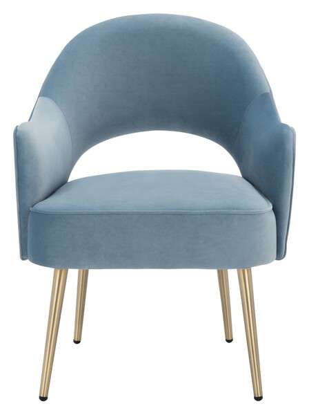 Safavieh Dublyn Accent Chair - Light Blue | Accent Chairs | Modishstore - 2